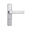 Cerradura de Puerta de Baño Sin Llave Cerradura de Puerta de Baño Puerta de Baño Puerta de Inodoro Manija de Cerradura de Puerta Universal Manija de Empuje Cerradura de Puerta