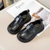 Zapatos de Cuero para Niños 2026 Otoño Nuevo Estilo Moda Estilo Británico para Niñas Zapatos de una Sola Pieza Zapatos de Baile para Niñas Pequeñas Zapatos de Princesa Zapatos de Cuero