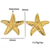 Colgante de Corazón con Goteo de Aceite de Acero Inoxidable Mariposa Flor Caracola Estrella de Mar Colgante Estilo Exagerado DIY Accesorios para Collar Pendientes