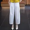 Camisa de Manga Corta Lyocell Tencel para Mujer, Nuevo Estilo Verano Cuello en V Ceñida a la Cintura Adelgazante Versátil Camisa Fruncida