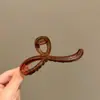Pinza para el Cabello Grande con Forma de Gota de Agua, Simple y Versátil para Mujeres, Pasador de Gama Alta y Elegante, Pinza para Recogidos, Adecuada para Cabello Grueso, Pinza de Tiburón