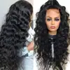 Peruca Europeia e Americana para Senhoras Cabelo Longo Cacheado Fibra Química Seda de Alta Temperatura Peruca Feminina Direto da Fábrica em Estoque Uma Geração de Cabelo