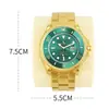 Modelo de Reloj Simple Pastel de Cumpleaños Plástico Simulación Verde Azul Reloj Día del Padre Dios Masculino Adornos para Hornear