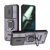 Aplicável à nova capa de celular anel de urso de batalha 1+11 oneplus11 capa protetora com janela deslizante magnética