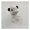 Niños de 24 años bebé lindo panda bufanda de dibujos animados de invierno para niños gorro de una pieza de felpa protección cálida para el frío de las orejas