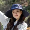 Sombrero de Pescador para Hombre, Sombrero de Pesca de Verano para Exteriores, Protección Solar, Transpirable, Sombrero de Sol de Estilo Veraniego de Moda para Hombre con Ala Ancha