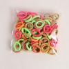 Ligas para el Cabello de Niños de Alta Elasticidad en Lata, Aros de Toalla Coloridos, Cuerdas para Cola de Caballo, Gomas Elásticas que No Dañan el Cabello, Ligas para el Cabello de Bebé, Anillos para el Pulgar