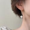 Lujo Ligero y Elegantes Aretes Largos de Borla de Perlas de Sirena de Alta Gama Tendencia de Verano 2025 para Mujer