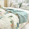 Colcha de Verano Ligera y Fresca, Lavable a Máquina, Colcha Delgada para una Persona, Niños, Dormitorio Estudiantil, Colcha de Aire Acondicionado, Colcha de Primavera y Otoño