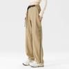 Pantalones de Carga Pájaro Carpintero Niños 2024 Nuevos Casual Rectos Otoño e Invierno Cremallera Lateral Forro Polar Engrosados Pantalones de Mecanismo