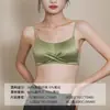Sutiã de Renda Francesa com Bojo Triângulo para Mulheres Fino Push-up Seios Pequenos Lingerie Sexy Liquidação Fora de Época