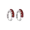 Plata de Ley S925 Chapada en Oro de 18K, Aros Pequeños Brillantes, Exquisitos y Lujosos, Joyería para Orejas de Nicho de Gama Alta, Populares en Xiaohongshu