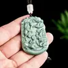 Jadeíta de Grado A Natural Colgante de Tres Piezas Signo del Zodíaco Jade 12 Signos del Zodíaco Hombres y Mujeres Jade Sihui Venta al por Mayor