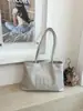 Bolsa grande retrô da moda para mulheres, nova bolsa tote casual estilosa, alto valor estético, grande capacidade, bolsa de ombro versátil