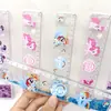 Regla de Arena Líquida de My Little Pony de Dibujos Animados para Estudiantes, para Dibujar Líneas Rectas y Onduladas, Regla Multifuncional Inyectada con Aceite