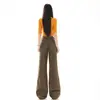 Pantalones de Mezclilla Ajustados 26Ss Primavera/Verano 2026, Nuevo Estilo Retro Americano, Largo hasta el Suelo, Ligeramente Acampanados, Versátiles, con Buena Caída.