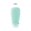 Botellas de Silicona para Viaje de Venta Caliente Transfronteriza con Correa Portátil para Loción Champú Botella de Almacenamiento para Trasvasar Exprimible