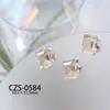 Popular Joia de Diamante para Nail Art Produto Acabado Transparente com Acabamento de Cubo de Açúcar Super Brilhante Luxo Acessível Cristal Francês Decoração de Diamante para Unhas