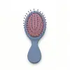 Pente de airbag mini massageador estilo macaron, compacto e portátil, para pentear diariamente, não puxa o cabelo, antiestático, pente para estilizar o cabelo.