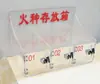 Caja de Almacenamiento para Fuegos Artificiales con Cerradura, Caja de Almacenamiento para Montar en la Pared, Gabinete Transparente de Acrílico para Encendedor de Cigarrillos y Teléfono Móvil para Taller