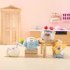Figura de Gato de Dibujos Animados Linda Pai Cálida y Acogedora Caja Sorpresa Regalo Creativo Cultural y de Oficina Decoración de Escritorio