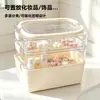 Caixa Organizadora Multifuncional para Mesa de Escritório, Cosméticos, Joias, Remédios, Cesta de Piquenique Portátil para Frutas