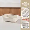 Tina de Lavado de Verduras de Doble Capa con Cesta Escurridora, Engrosada, Grande, Extensible, Nuevo Modelo de Plástico para Uso en Cocina, Canasta para Fregadero de Frutas