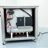 Máquina de limpeza ultrassônica automática de tanque único tipo passante, equipamento de grande capacidade com spray de alta pressão em aço inoxidável para remoção de óleo