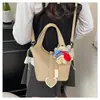 Nova bolsa de balde de grande capacidade 2026, uma bolsa de ombro elegante e versátil para mulheres, perfeita para o trajeto e o uso diário