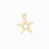 Pingente de ouro 14K pingente único pingente de estrela do mar colar pingente pulseira acessórios de borboleta joias DIY pingente de injeção de ouro