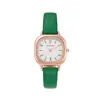 Reloj Cuadrado Pequeño, Gama Alta, Lujo Ligero, Nicho, Reloj Cuadrado Simple y de Moda para Mujer, Reloj de Cuarzo con Correa para Mujer con Temperamento