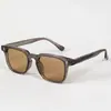 Gafas de sol de alta gama, moda nueva, con montura grande y remaches, Gafas Tr para hombre, Gafas de acetato para mujer