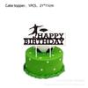 En Stock Suministros para Fiesta de Cumpleaños de Campeón de Fútbol Verde Platos de Papel Vasos de Papel Servilletas Banderines Adornos para Pastel Vajilla Desechable