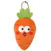 Muñeca de Peluche de Berenjena de Dibujos Animados de Verduras y Frutas Creativas Broche Accesorios DIY Llavero Colgante Accesorios Venta al por Mayor