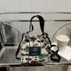 Bolso de Cubo Retro de Mano Estilo Étnico Bolso de Nicho para Mujer 2026 Moda Personalidad Salida Casual Billetera de Mano