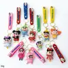 Llavero colgante de dibujos animados Shin-chan muñeco juguete pequeño cambio de ropa Shin-chan decoración de mochila mercancía de anime