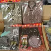 Conjunto Grande de Calças e Roupa Boa, Conjunto Completo de Roupas de Papel, Itens para Culto aos Ancestrais, 15 de Julho, Roupas de Papel para Homens e Mulheres
