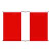 Bandera nacional de poste de luz, bandera en forma de I, bandera en forma de V para colgar en la pared, venta al por mayor, asta de alambre para exteriores, asta de bandera, bandera roja, poste de luz de calle, decoración del Día Nacional