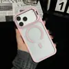 Se convierte instantáneamente en un soporte para lentes con una sensación premium, adecuado para funda de teléfono iPhone 17 PRO MAX, Apple 16, transparente, magnético, a prueba de caídas