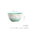 Moji Porcelana Branca Pintada à mão Reed Master Cup Kung Fu Tea Set Household Jade Mud White Porcelana Inner Glaze Turquesa Green Tea Single Cup