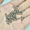 Shanxi plata antigua cuentas retro notoginseng hebilla de collar de plata hebilla de enlace espaciador de cuentas accesorios de juego de texto DIY