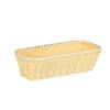 Cesta Creativa de Almacenamiento de Vajilla de Cocina Cesta para Cuchillos y Tenedores de Hotel Restaurante Cesta para Palillos Doméstica Cesta Rectangular de Imitación Ratán
