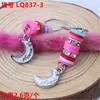 Peluca Joyería de Rastas Cabello Trenzado Trenzas Tocado Colgante Colgante Aleación Luna Diamante Pasador de Pelo Joyería DIY Accesorios