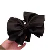 Pinza de Agarre Negra Grande Irregular para el Cabello Pinza de Tiburón Pinza de Agarre para el Cabello de la Cabeza de las Mujeres Estilo Ins