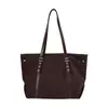 Bolso de gran capacidad, estilo vintage relajado - Nuevo bolso de hombro de moda 2026 para mujer, perfecto para salir y para el trabajo