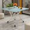 Mesa dobrável para casa mesa de jantar simples aluguel casa dobrável dormitório estudantil mesa pequena mesa quadrada simples