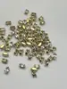 3x6mm Marquise Pinza Zircón Gota de Agua Cuentas Espaciadoras Accesorios para Joyería DIY Cuentas de Joyería de Cristal Hilo para Ensartar Cuentas