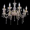 Nuevo Candelabro de Hielo de Cristal Acrílico Colgante de Techo para Boda Hotel Salón de Banquetes Escenario Chuangmai Taibo