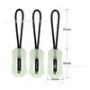 Venta caliente transfronteriza cremallera luminosa cuerda de cola mochila auto-luminosa anti-pérdida cuerda de tracción de cola en stock TPU luminoso tracción tracción