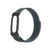 Adequado para moldura de relógio de metal tipo armadura de ar para Google Fitbit, pulseira de metal magnética Milan colorida para Google